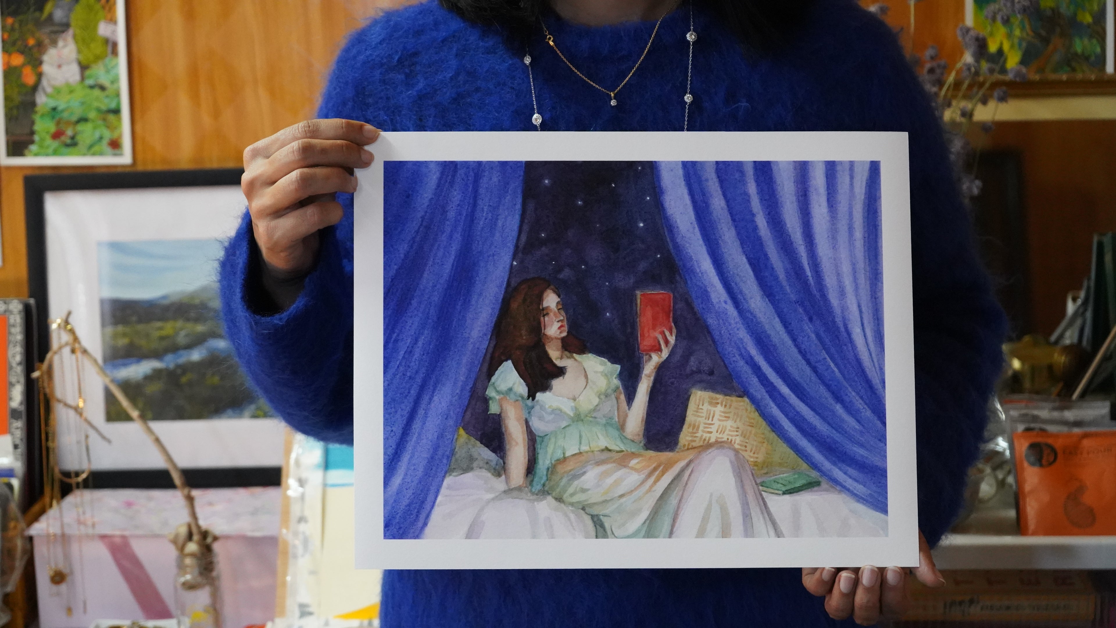 Reader in the room - Limited edition print