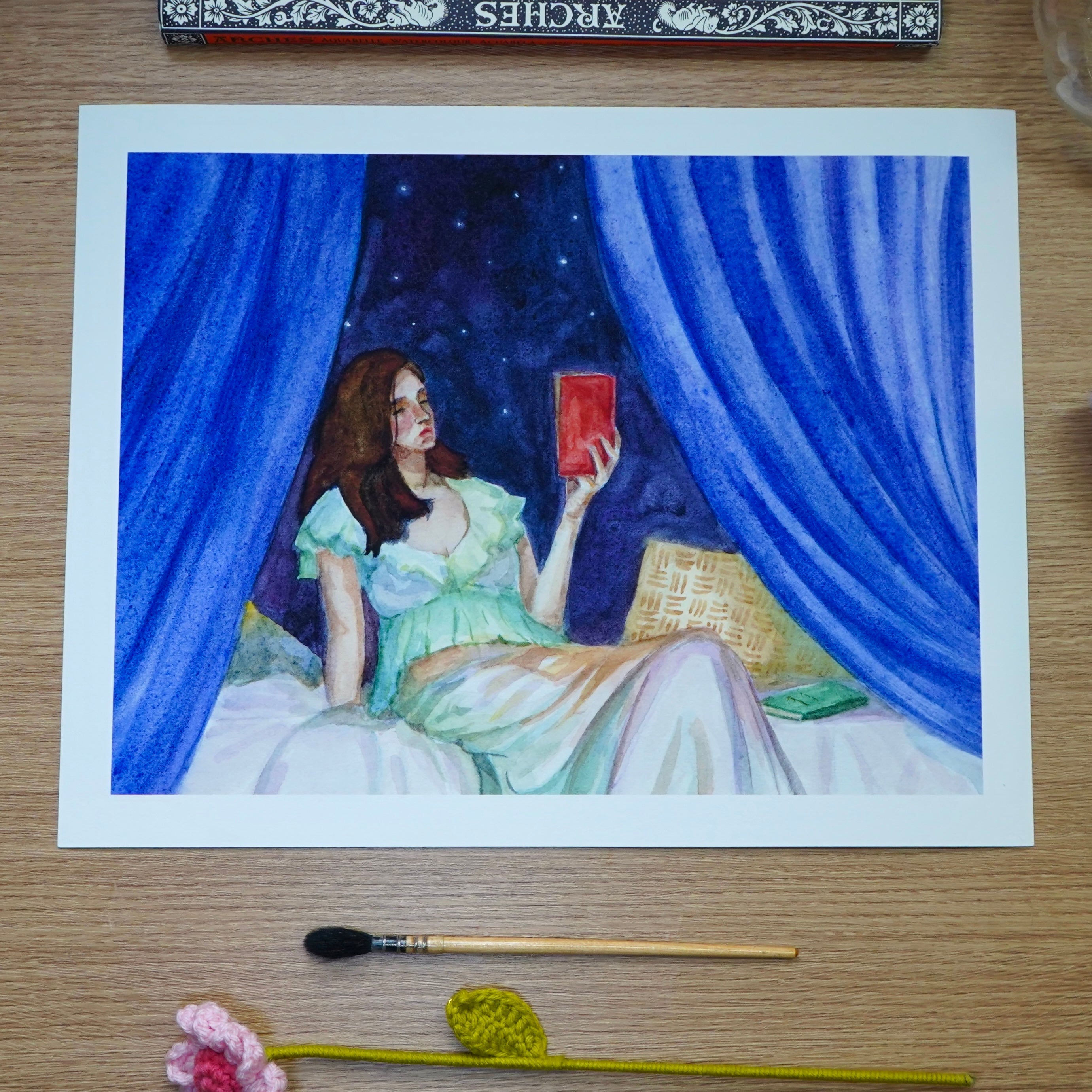 Reader in the Room - Limited edition print