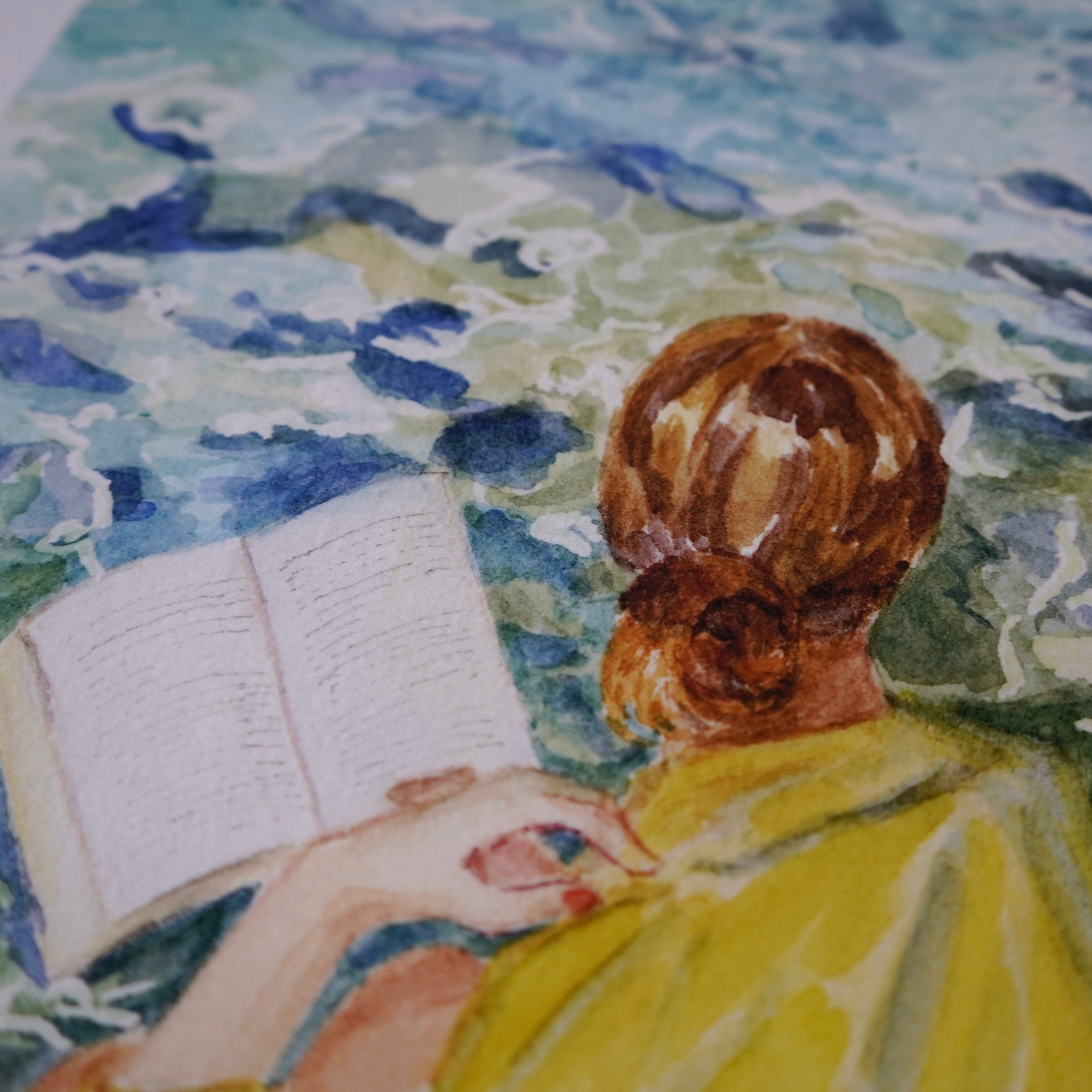Reader by the Sea - Limited Edition Print
