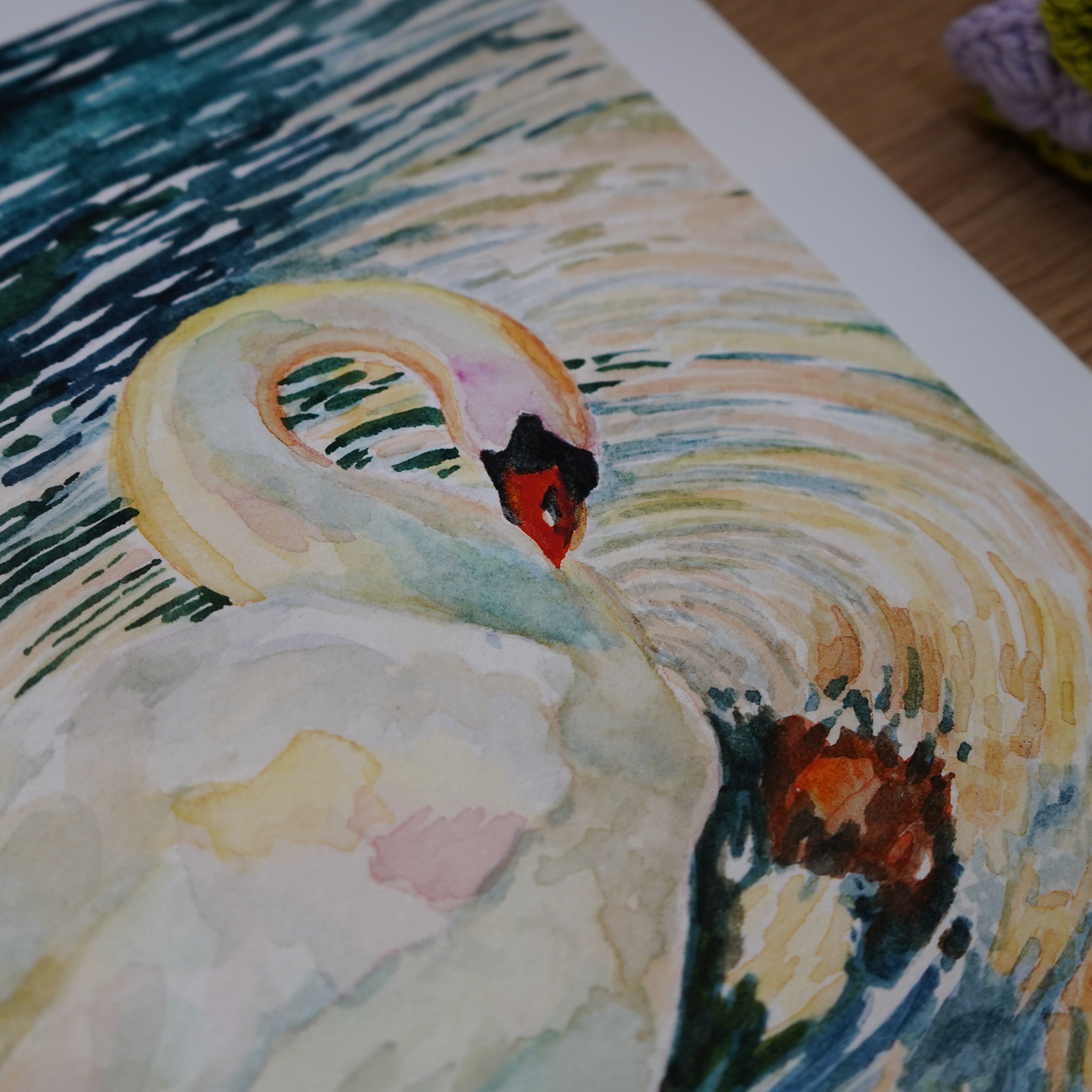 The Swan- Limited Edition Print